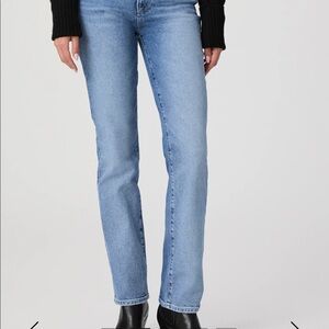 PAIGE Stella High-Rise Straight Leg Jean